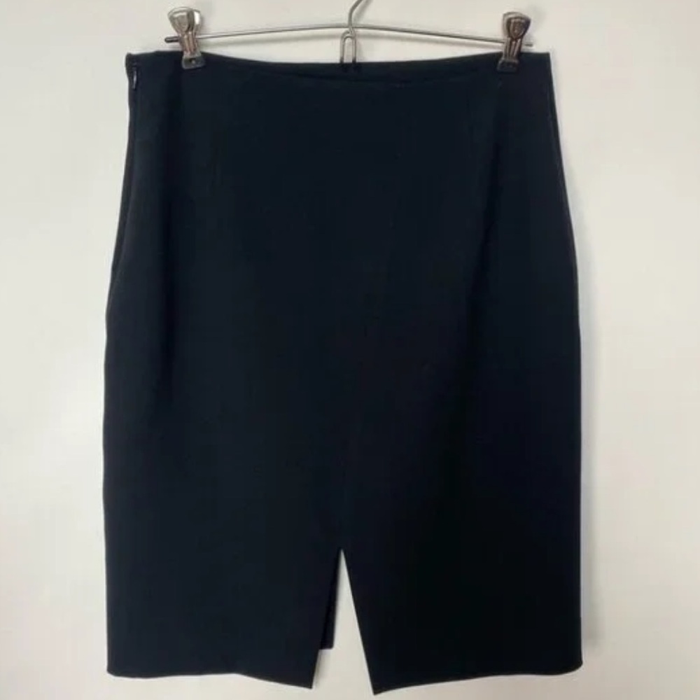 Babaton Zayan Pencil skirt fully lined double slit size 6 black - Picture 7 of 17